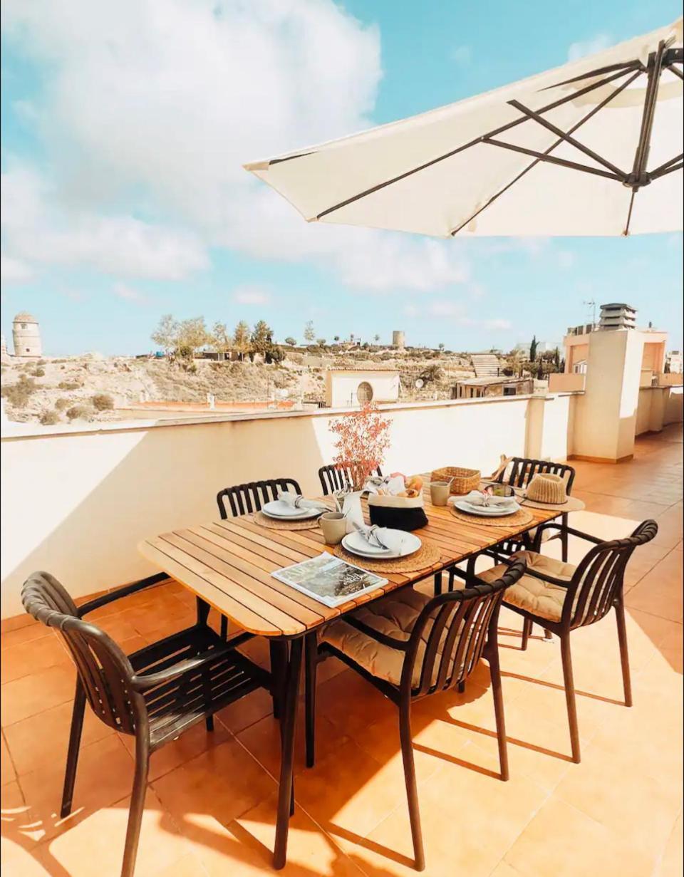 Casa Jara- With A Private Terrace 360 Views In Old Town - Free Parking Lejlighed Cartagena Eksteriør billede