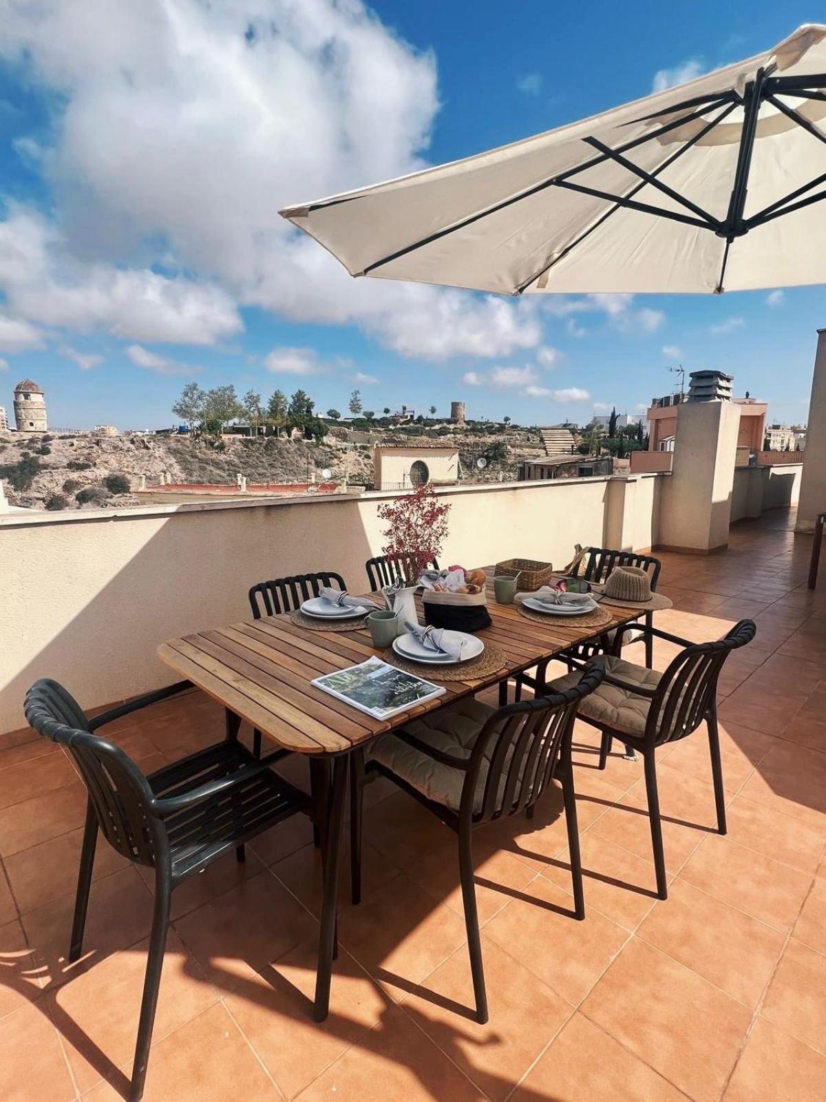 Casa Jara- With A Private Terrace 360 Views In Old Town - Free Parking Lejlighed Cartagena Eksteriør billede